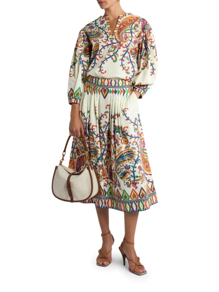 Etro FLORAL PAISLEY PRINT BLOUSE