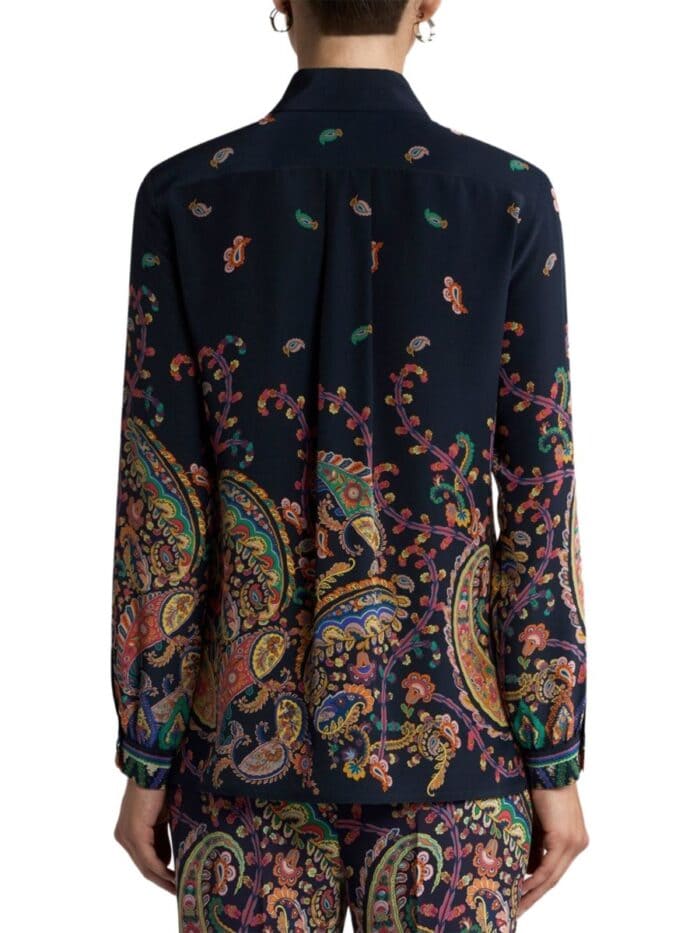 Etro FLORAL PAISLEY PRINT SHIRT