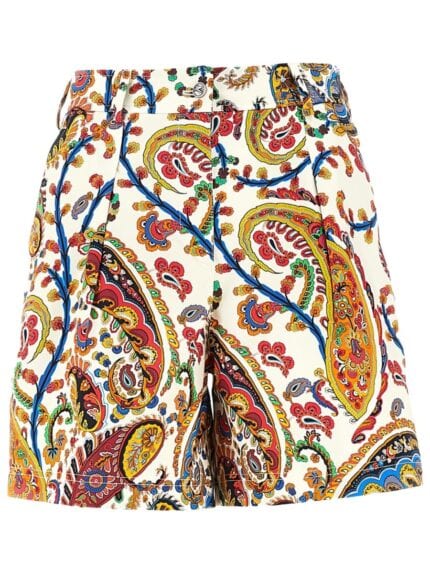 Etro FLORAL PAISLEY PRINT SHORTS