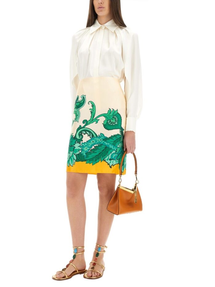 Etro FLORAL PAISLEY PRINT SKIRT
