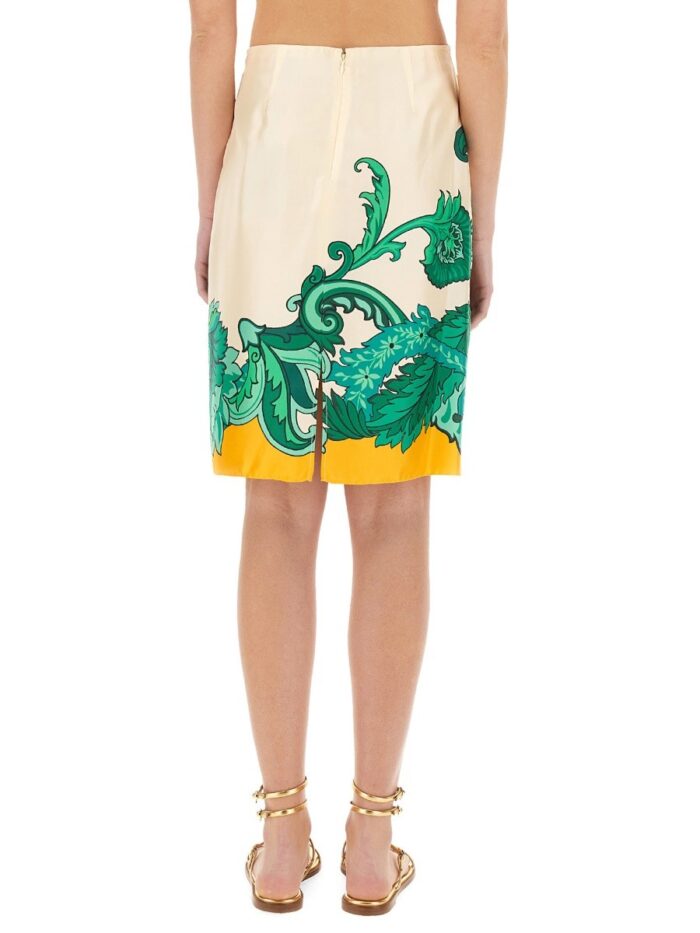Etro FLORAL PAISLEY PRINT SKIRT