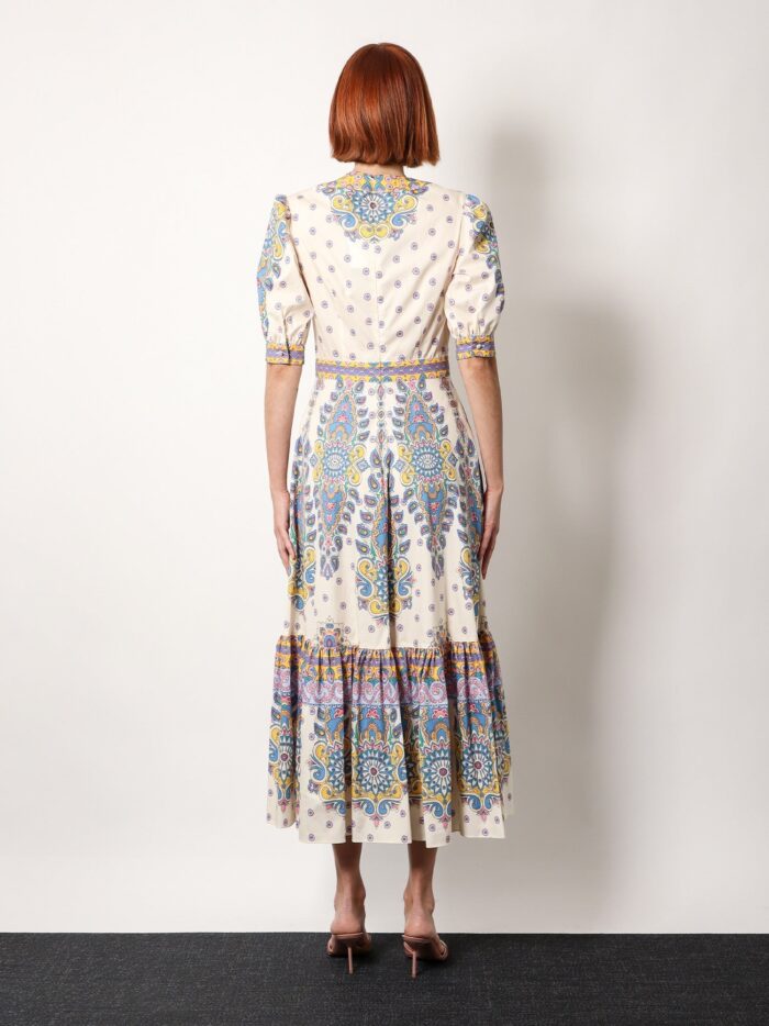 Etro Flounced Cotton Dress
