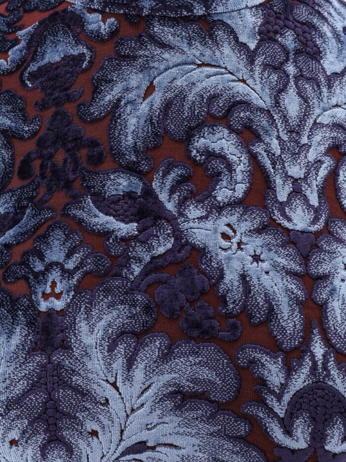 Etro Jacquard Velvet Short Dress