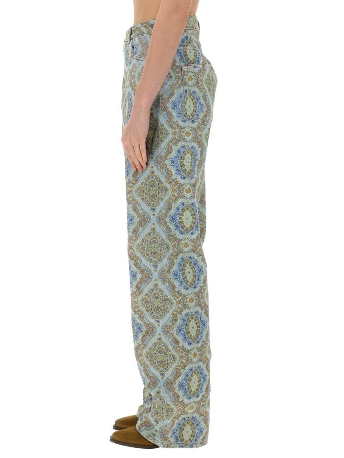 Etro JEANS CON STAMPA PAISLEY