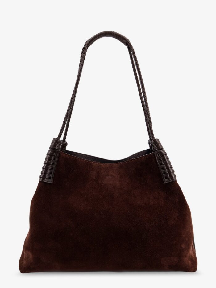 Etro Libra S Arnica Suede Shopping Bag