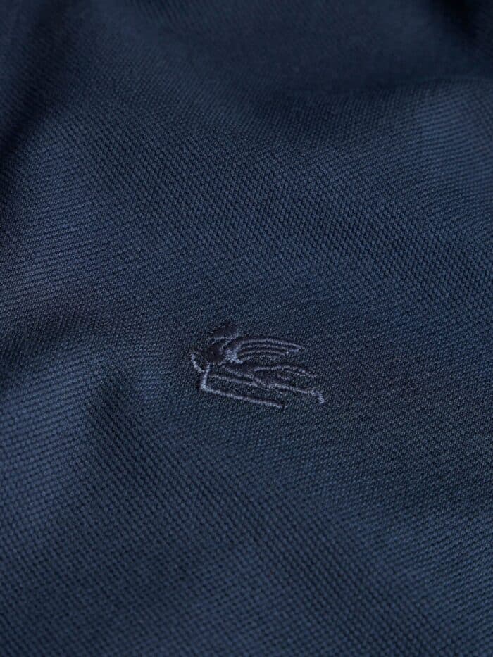 ETRO Logo-embroidered Polo Shirt