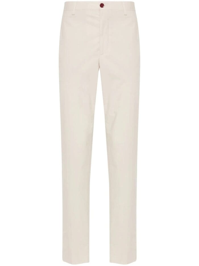 ETRO Mid-rise Poplin Chino Trousers