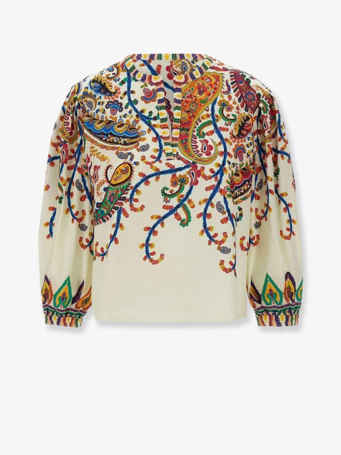 etro multicolor cotton shirt Etro Multicolor Cotton Shirt