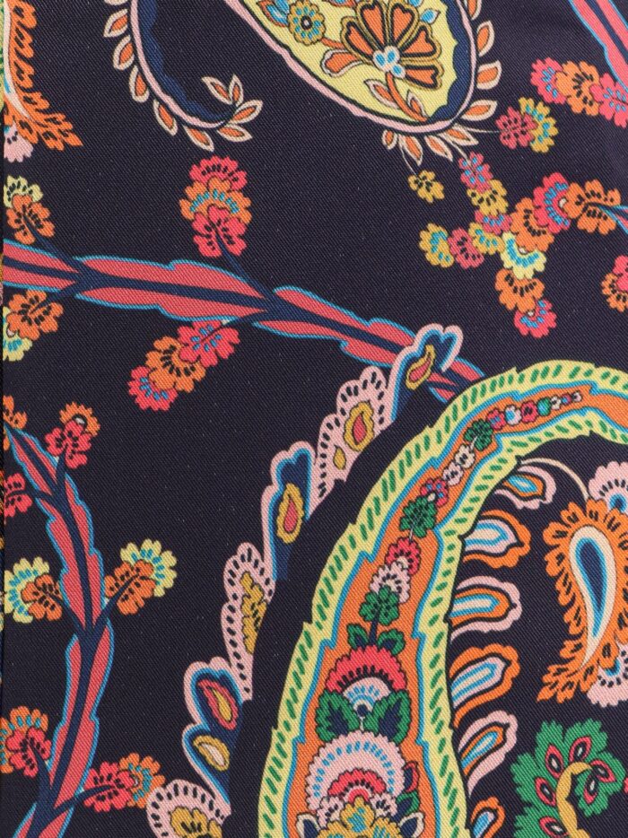 Etro Multicolor Fabric Trousers