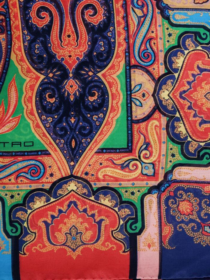 Etro Multicolor Silk Foulard