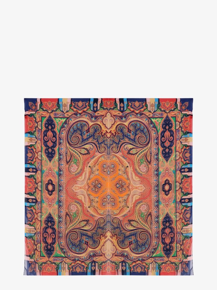 Etro Multicolor Silk Foulard