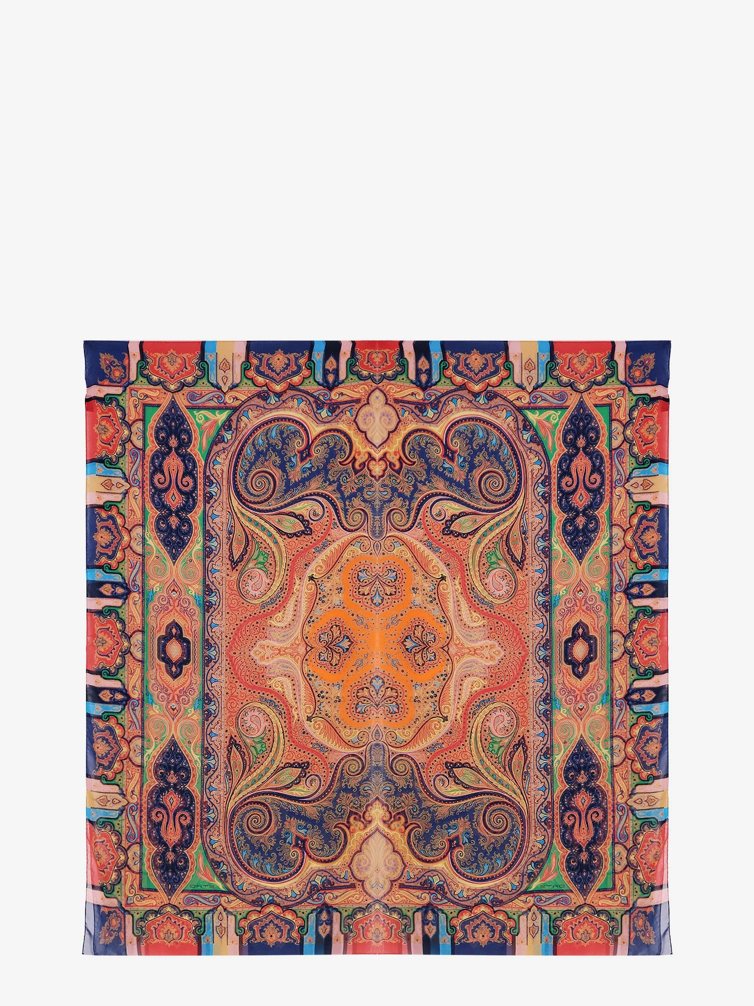 Etro Multicolor Silk Foulard