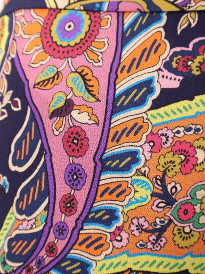 Etro Multicolor Viscose Skirt