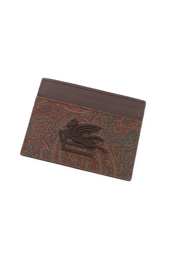 etro paisley card holder ETRO Paisley Card Holder
