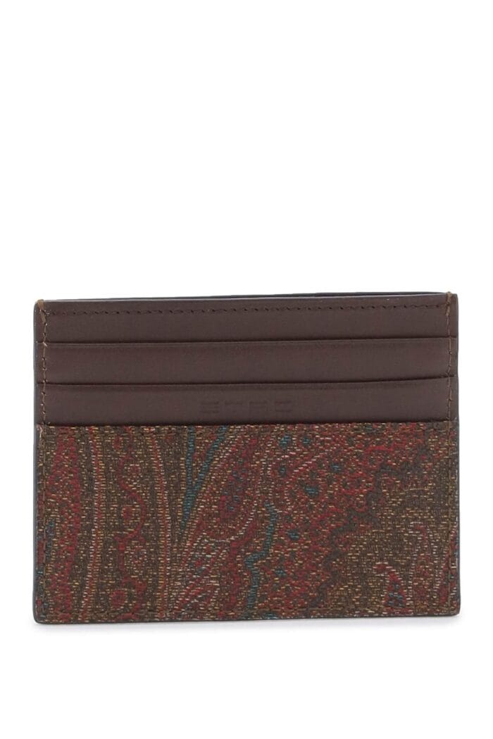etro paisley card holder ETRO Paisley Card Holder
