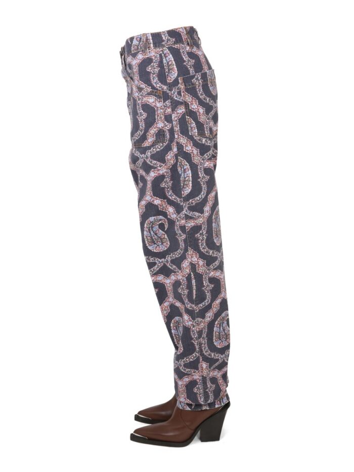 Etro PAISLEY DENIM PANTS