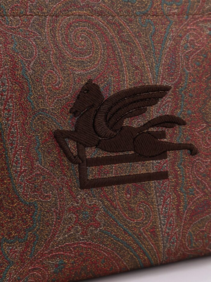 Etro Paisley Jacquard Fabric Clutch Bag