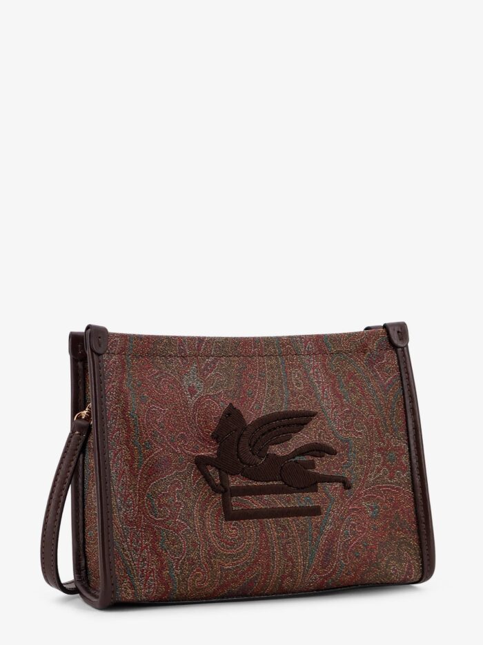 Etro Paisley Jacquard Fabric Clutch Bag