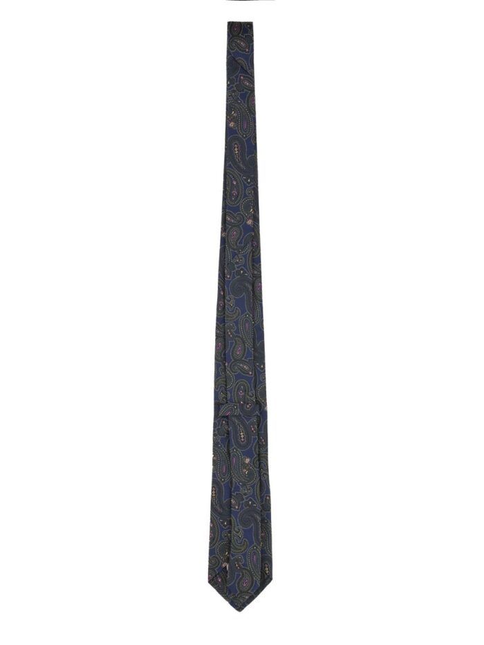 Etro PAISLEY JACQUARD SILK TIE