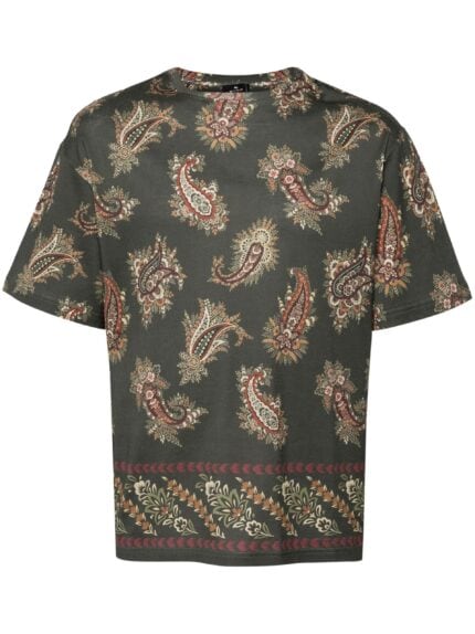 ETRO Paisley-print Cotton T-shirt