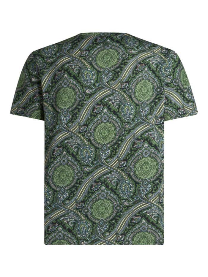 ETRO Paisley-print Cotton T-shirt