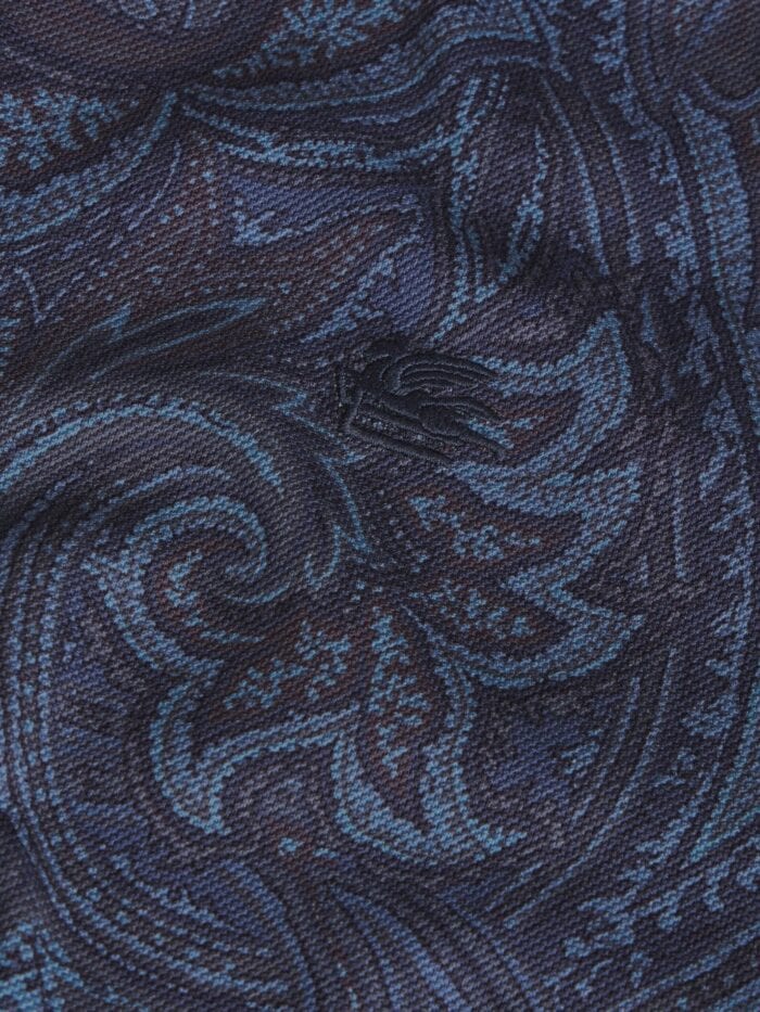 ETRO Paisley-print Polo Shirt