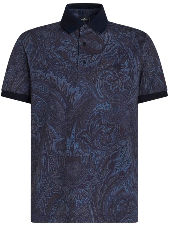 ETRO Paisley-print Polo Shirt