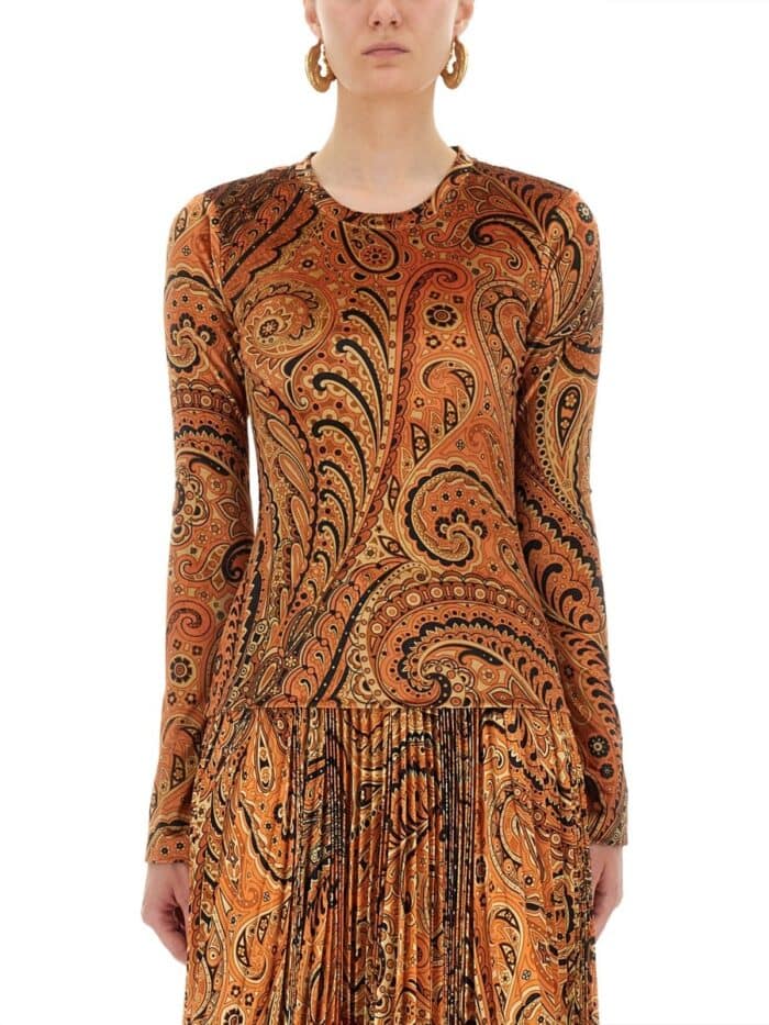 Etro PAISLEY PRINT TOP