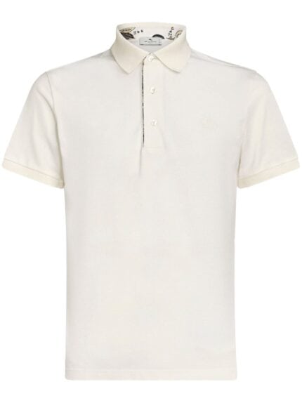 ETRO Pegaso-embroidered Polo Shirt