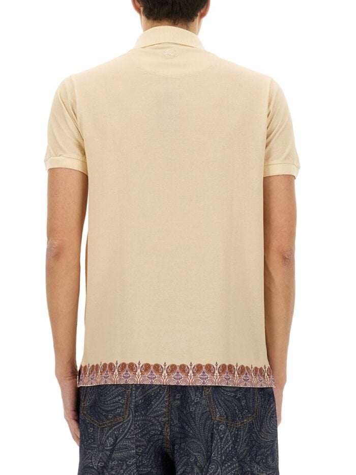 Etro POLO SHIRT WITH PRINT