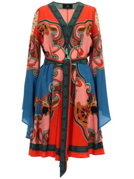 Etro PRINTED SILK DRESS