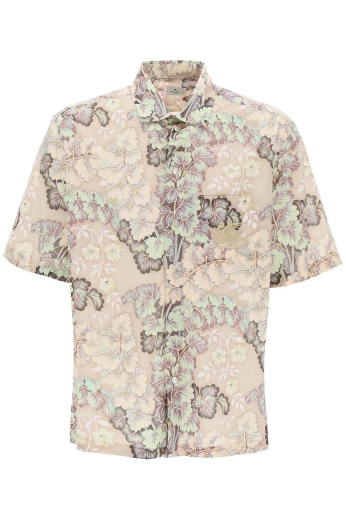 ETRO Short-sleeved Floral Shirt