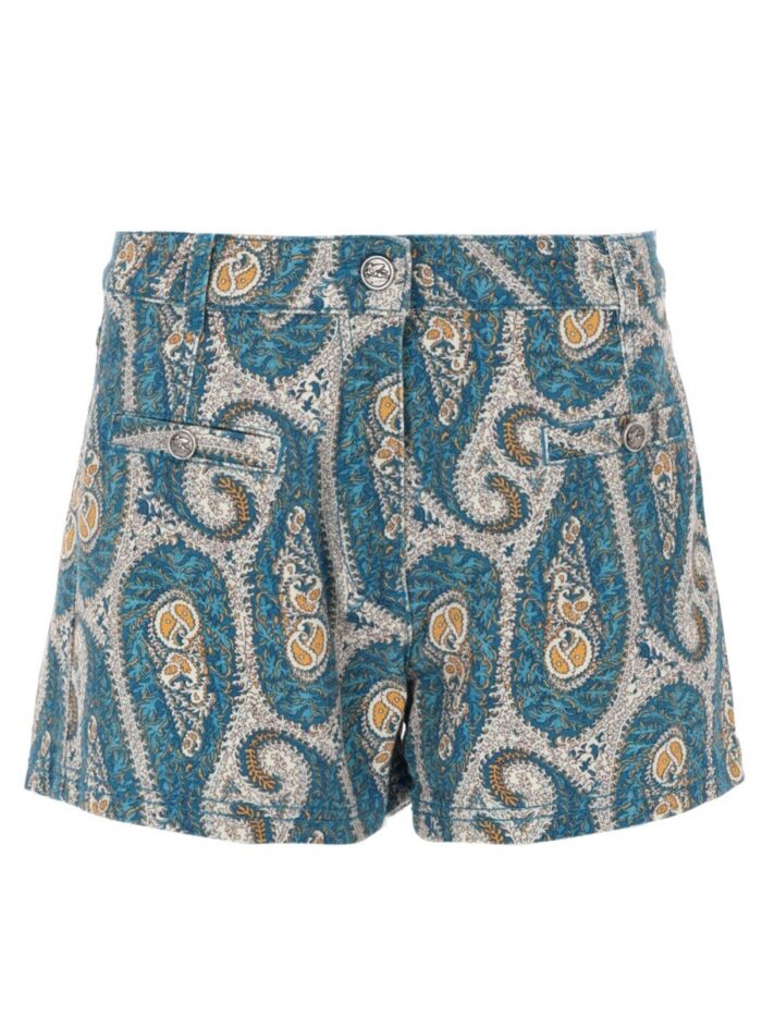 Etro SHORTS CON STAMPA PAISLEY