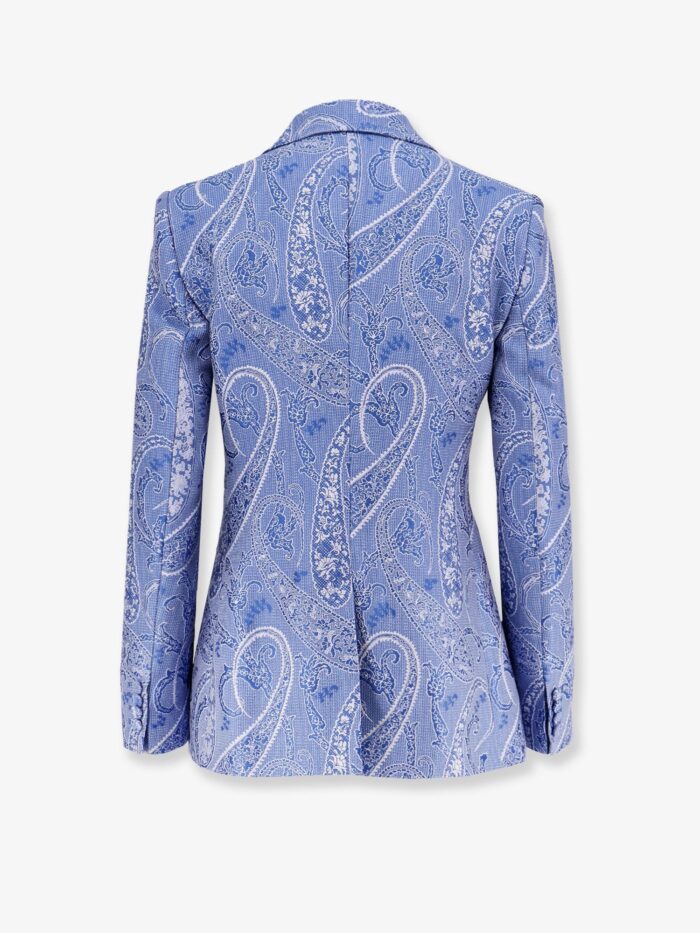 Etro Silk Blend Single-breasted Blazer