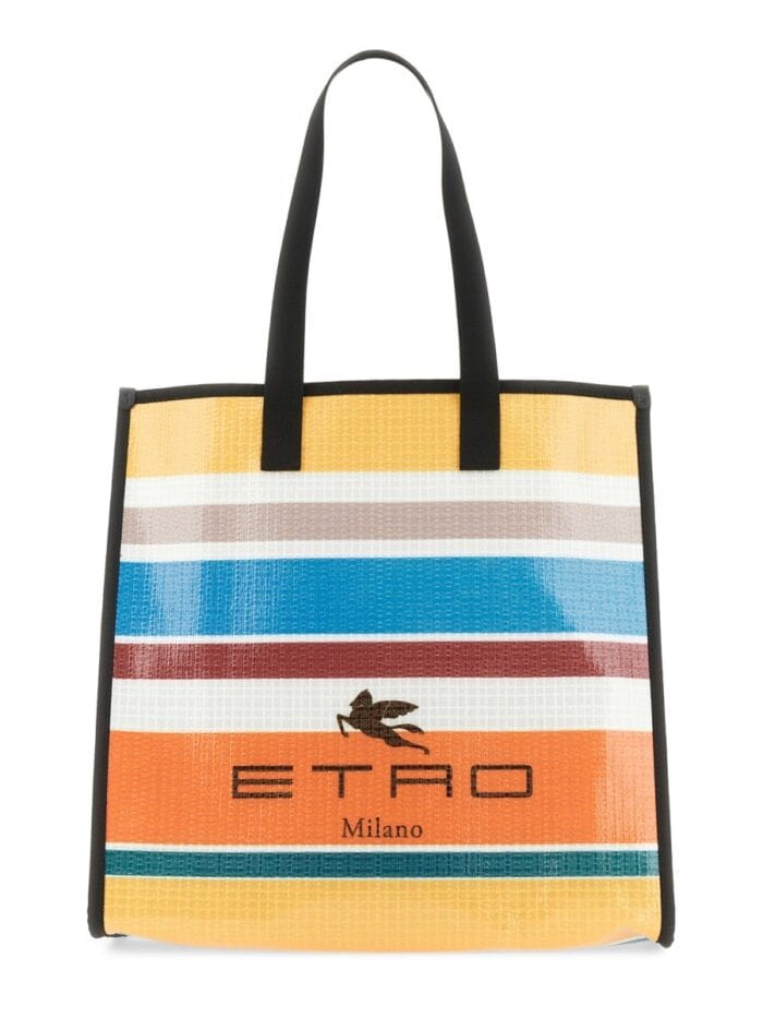 Etro SPICE GLASS SHOPPER BAG