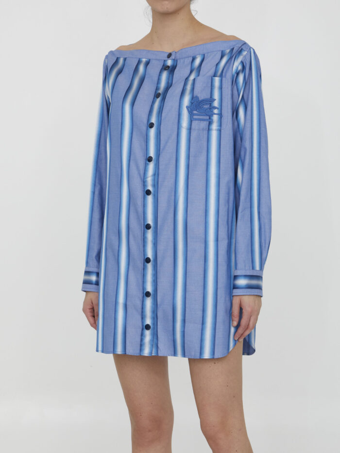 Etro Striped shirt dress