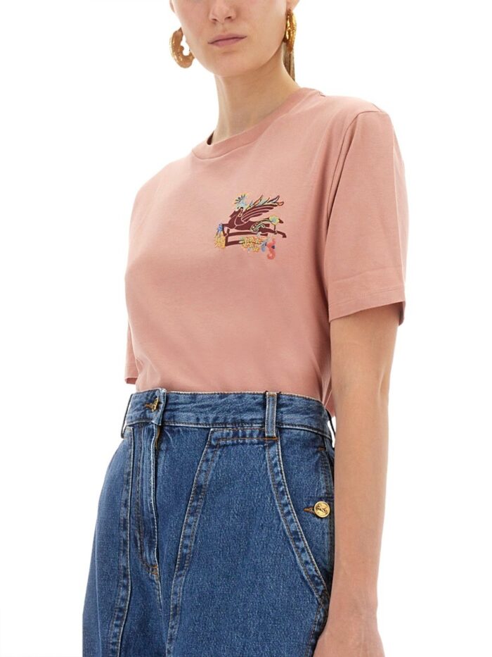 Etro T-SHIRT WITH PEGASUS