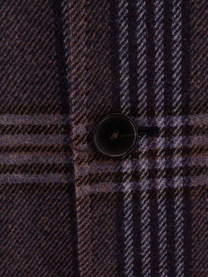 Etro Tartan Wool And Cashmere Coat