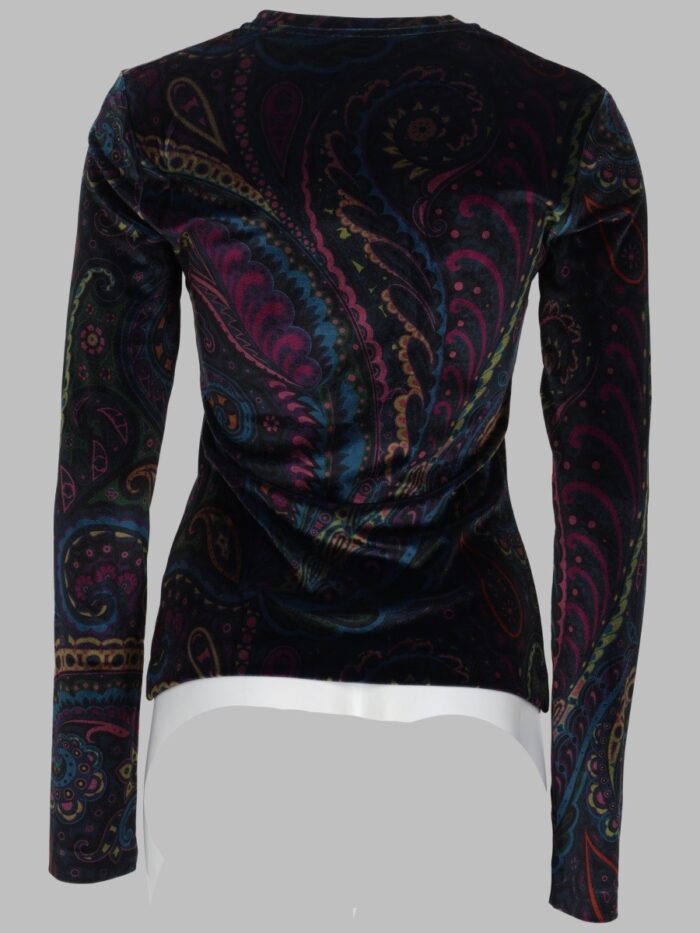 Etro TOP CON STAMPA PAISLEY
