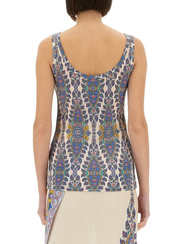 Etro TOP WITH PRINT