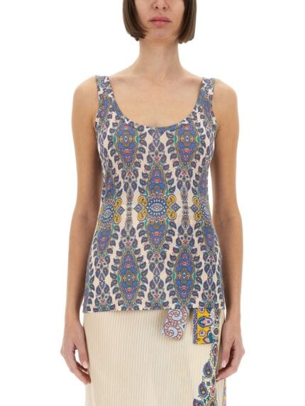 Etro TOP WITH PRINT