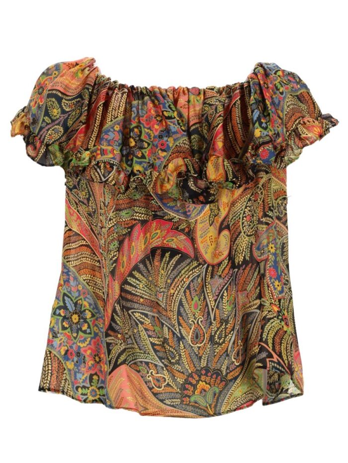 Etro TOP WITH PRINT