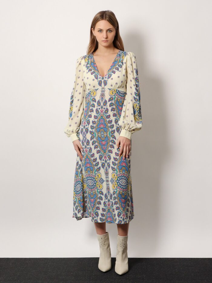 Etro Viscose Dress With Multicolor Print