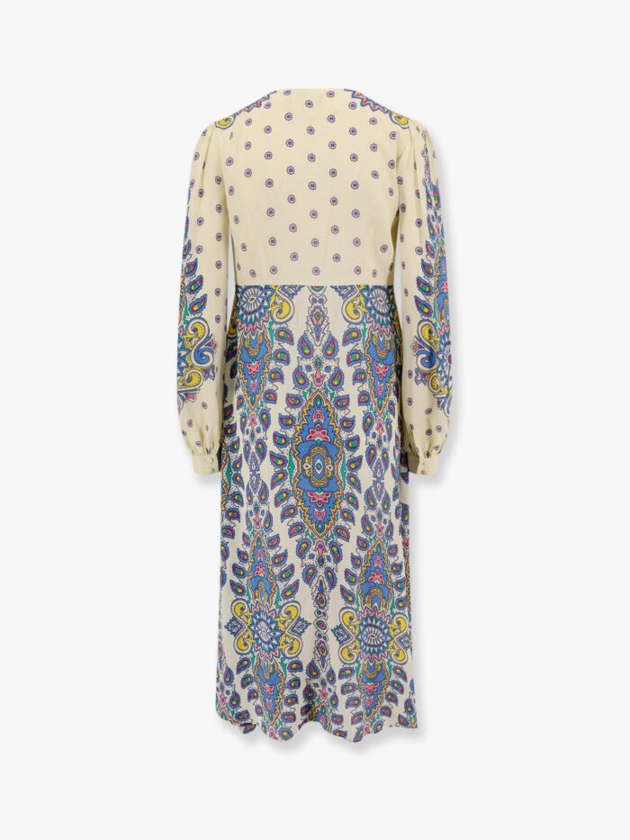 Etro Viscose Dress With Multicolor Print