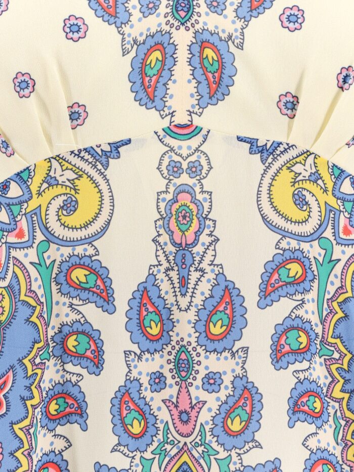 Etro Viscose Dress With Multicolor Print