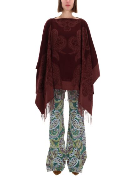 Etro WOOL PONCHO.