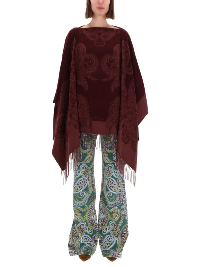 etro wool poncho. Etro WOOL PONCHO.