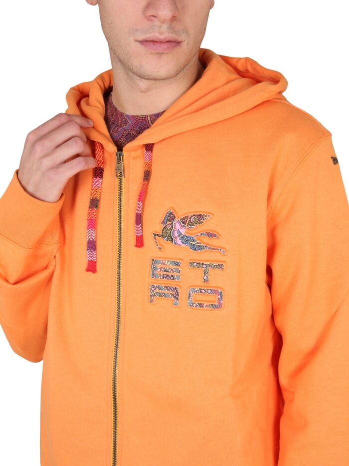 Etro ZIP SWEATSHIRT.