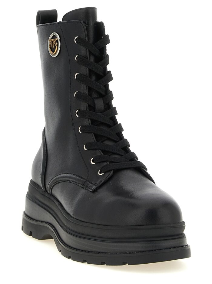 Pinko 'Eva 05' Lace-up Ankle Boots