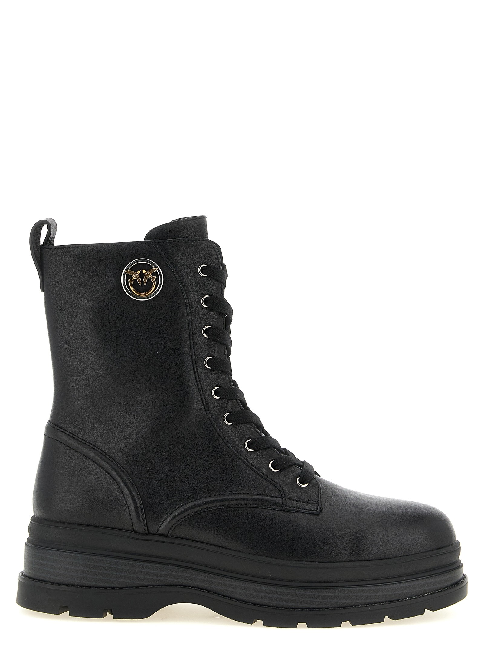 Pinko 'Eva 05' Lace-up Ankle Boots